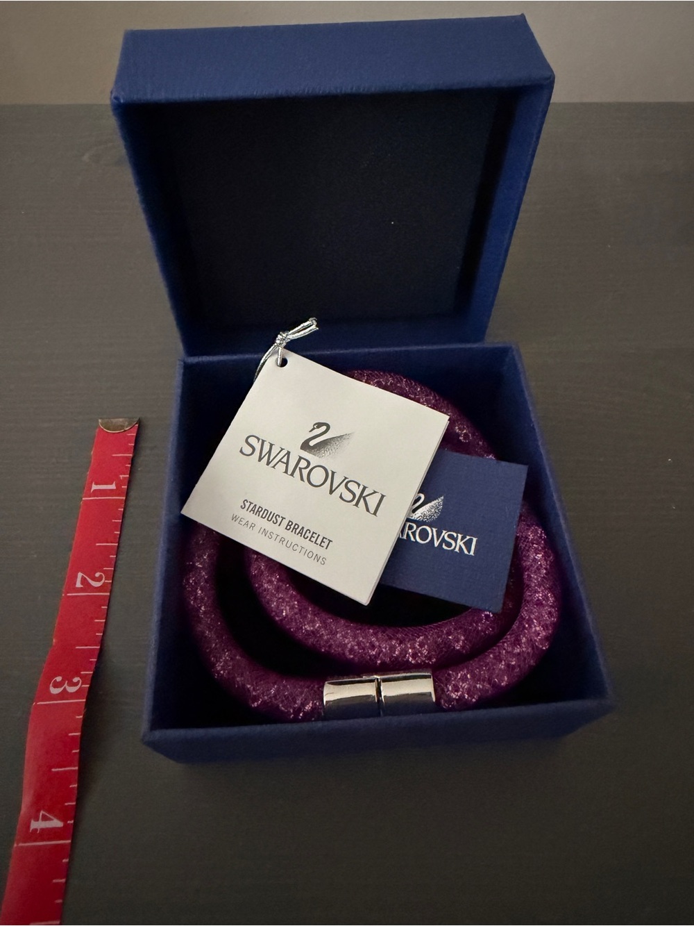 Swarovski Stardust Bracelet in Purple NWT - Picture 7 of 7